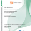 TÜV Zertifikat ISO 9001:2015
